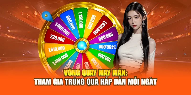 Vòng Quay May Mắn: Tham Gia Trúng Quà Hấp Dẫn Mỗi Ngày